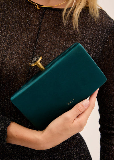 Clutch tilly chiusura marble