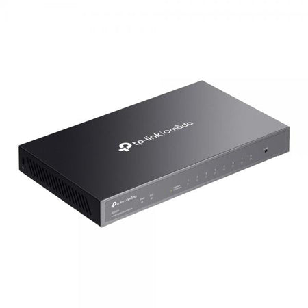 TP-Link Omada SG2008 switch di rete Gestito L2/L2+ Gigabit Ethernet [10/100/1000] Nero (8-Port Gigabit Smart Switch)