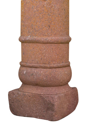 Biscottini Colonna decorativa in pietra massiccia Biscottini diametro 29 altezza 171