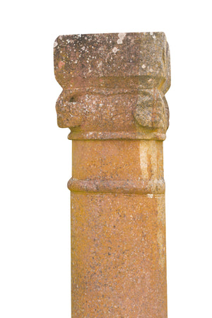 Biscottini Colonna decorativa in pietra massiccia Biscottini diametro 29 altezza 171