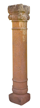 Biscottini Colonna decorativa in pietra massiccia Biscottini diametro 29 altezza 171