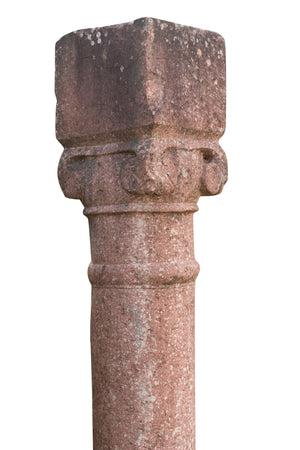 Biscottini Biscottini Colonna Pietra Massiccia Arredo Giardino Interni Diametro 18 Altezza