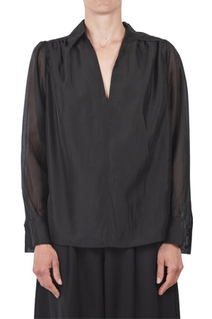 LA FEMME BLANCHE La Femme Blanche - Blusa - 451600 - Nero da donna