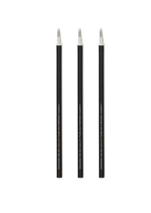 Legami, Refill per Penna Gel Cancellabile, Inchiostro Nero