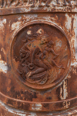 Biscottini Colonna Scultura Ghisa Biscottini 93x193 Decorazione Interni Esterni Speciale