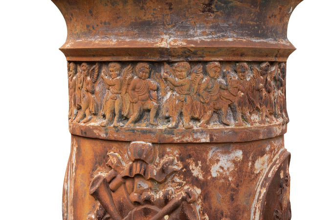 Biscottini Colonna Scultura Ghisa Biscottini 93x193 Decorazione Interni Esterni Speciale