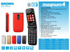 cellulare clamshell brondi dual sim bianco