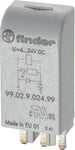 Finder Modulo LED Verde Diode 6 24V DC
