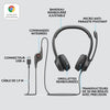 Cuffie USB cablate LOGITECH - H390