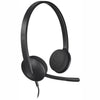 LOGITECH - Cuffie stereo USB cablate H340 - nere