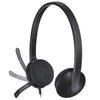 LOGITECH - Cuffie stereo USB cablate H340 - nere