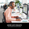 LOGITECH - Cuffie stereo USB cablate H340 - nere