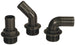 Raccordo portagomma Arag 45° con filetto maschio G 1 1/4 diametro 35mm confezione da 5 pezzi