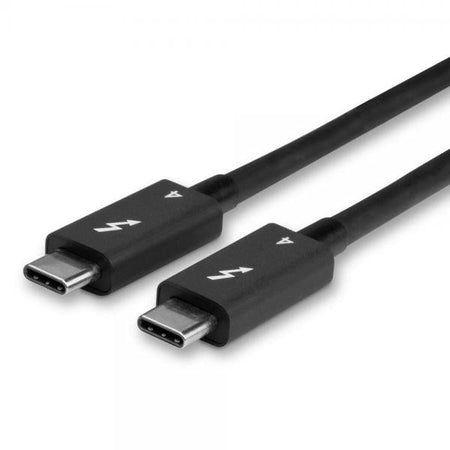 Lindy 31120 Cavo Thunderbolt 1 m 40 Gbit/s Nero (1m Thunderbolt 4 Cable, - 40Gbps, Passive - Warranty: 24M)