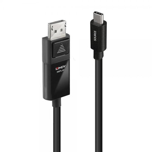 LINDY CAVO ADATTATORE USB TIPO C A DISPLAYPORT 8K60, 1M