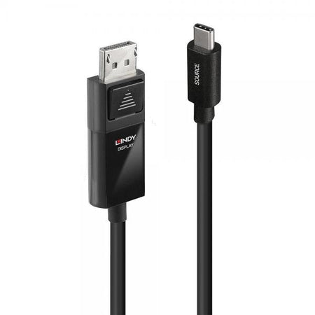 LINDY CAVO ADATTATORE USB TIPO C A DISPLAYPORT 8K60, 1M