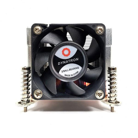 Inter-Tech Q-5 Processore Dissipatore di calore/Radiatore 6 cm Nero, Argento 1 pz (Inter-Tech Khler Q-5 2HE aktiv Int)