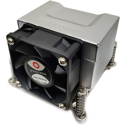 Inter-Tech Q-5 Processore Dissipatore di calore/Radiatore 6 cm Nero, Argento 1 pz (Inter-Tech Khler Q-5 2HE aktiv Int)