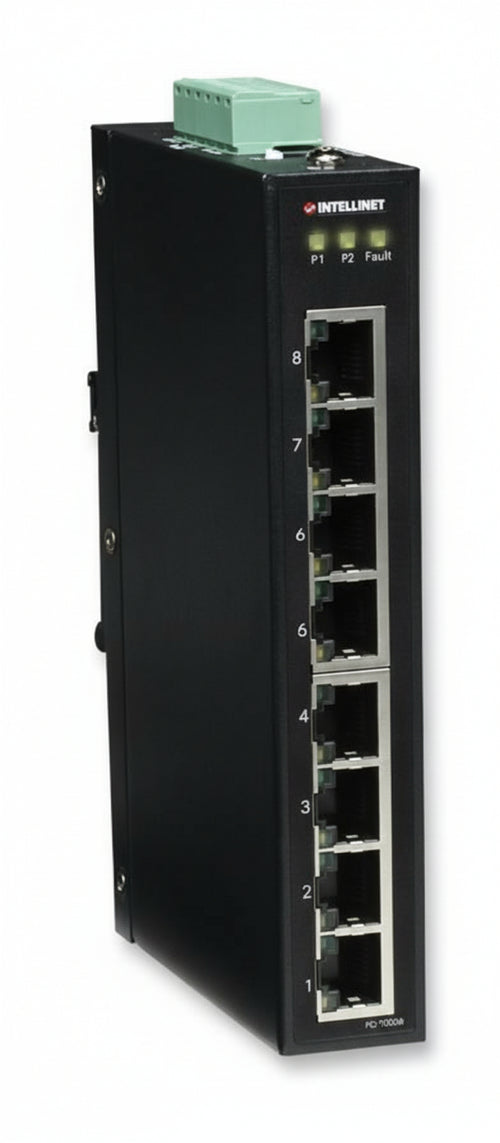 Fast Ethernet Switch Industriale 8 porte slim IES-1080A