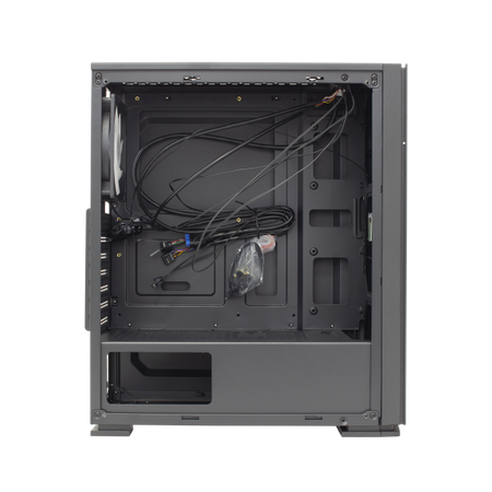 Case PC Chassis ATX Mid Tower con Ventola Nero