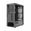 Case Gaming ATX Mid-Tower con Pannello Laterale e Frontale Trasparenti