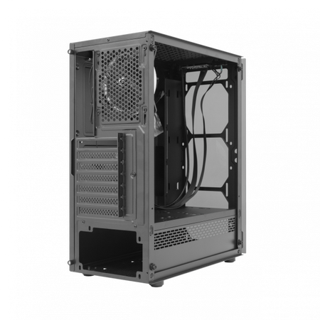 Case Gaming ATX Mid-Tower con Pannello Laterale e Frontale Trasparenti