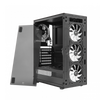 Case Gaming ATX Mid-Tower con Pannello Laterale e Frontale Trasparenti