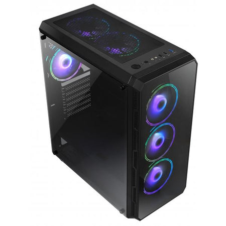 CASE TECNO TC-GAME 13 RGB ATX GAMING NERO