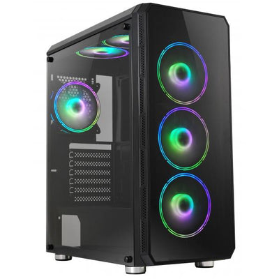 CASE TECNO TC-GAME 13 RGB ATX GAMING NERO