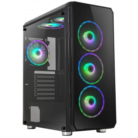 CASE TECNO TC-GAME 13 RGB ATX GAMING NERO