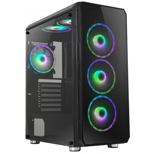 CASE TECNO TC-GAME 13 RGB ATX GAMING NERO