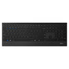 Rapoo 9500M tastiera Mouse incluso Universale RF senza fili + Bluetooth Nordic Nero (Rapoo 9500M - tastatur og mus-s?t - so)