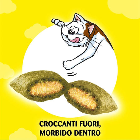 Catisfactions Snack per Gatti gusto Erba Gatta Maxi Pack 180gr