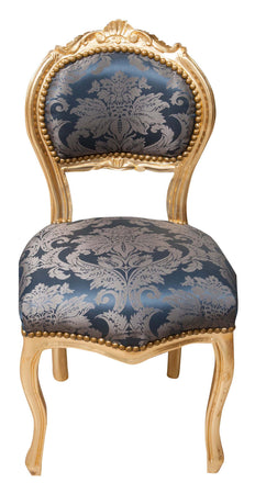 Biscottini Sedia Poltroncina Biscottini Luigi XVI Legno Faggio Intaglio Patina Oro Anticato