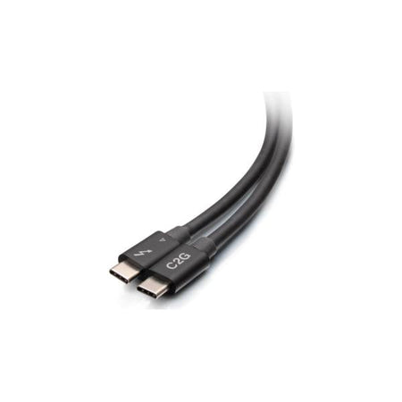 C2G Cavo Thunderbolt 4 di tipo USB-C, 0,8 m [40 Gbps] (C2G 2.5ft Thunderbolt 4 USB C Cable -)