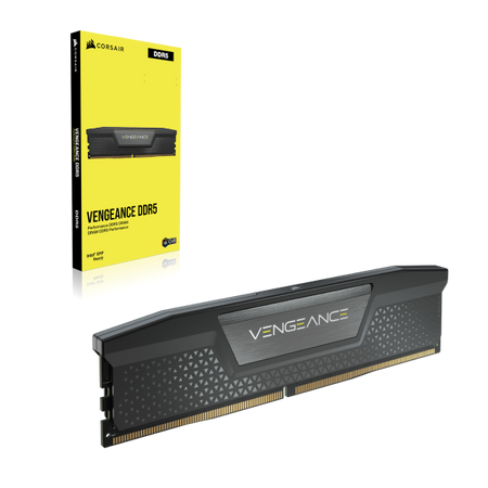 Kit Memoria Ram Kingston Corsair Vengeance CMK64GX5M2B5600C40 - 64Gb (2 moduli da 32 Gb) - DDR5 - CL40 - 1.25V - 5600Mhz - PC5-44800 - Per desktop - UDIMM