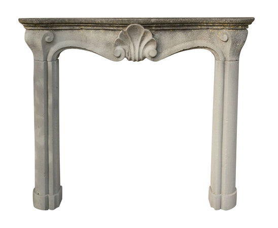 Biscottini Cornice Camino Antica Pietra Fatta a Mano Biscottini 125x17x106 Design Unico