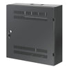 Armadio 19'' a muro a basso profilo con montanti orizzontali 4U e verticali 2U