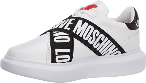 Love Moschino Sneakers Donna Bianco e Nero