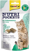 GimCat Nutri Pockets Snack per Gatti gusto Menta e Multivitamin 60gr