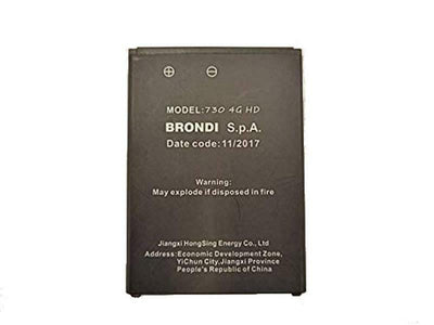 batteria brondi  730 4g hd
