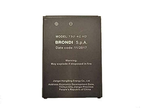 batteria brondi 730 4g hd