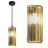 Sospensione vetro colorato Gea Luce RAIKA VP B1 E27 LED lampada soffitto moderna