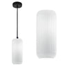 Sospensione vetro colorato Gea Luce RAIKA VP B1 E27 LED lampada soffitto moderna
