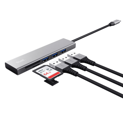 Hub Usb-C Veloce E Lettore Di Schede-Trust
