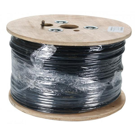 Matassa S/FTP Cavo Cat. 7 Rame per Interno Esterni 100m Rigido Nero