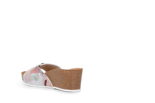 CIABATTA CON ZEPPA E FANTASIA MULTICOLOR