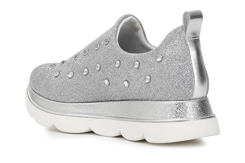 SLIP-ON IN SIMILPELLE CON STRASS