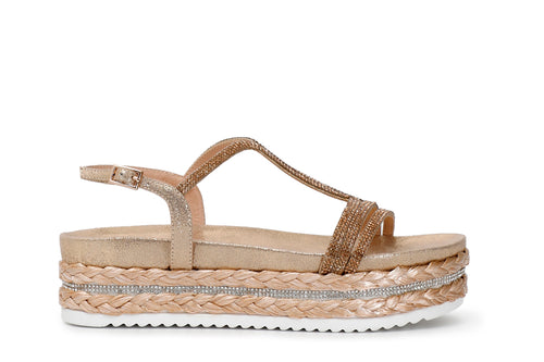 SANDALO DOPPIA T CON MICROSTRASS