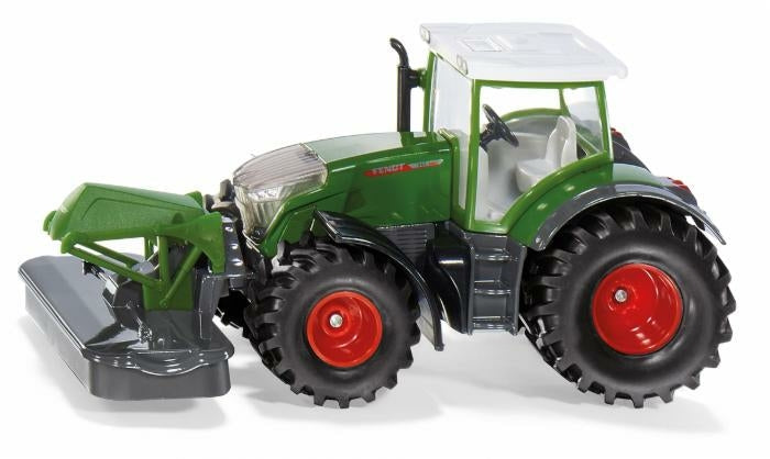 MODELLINO TRATTORE FENDT 942 VARIO CON FALCIATRICE FRONTALE SIKU 2000